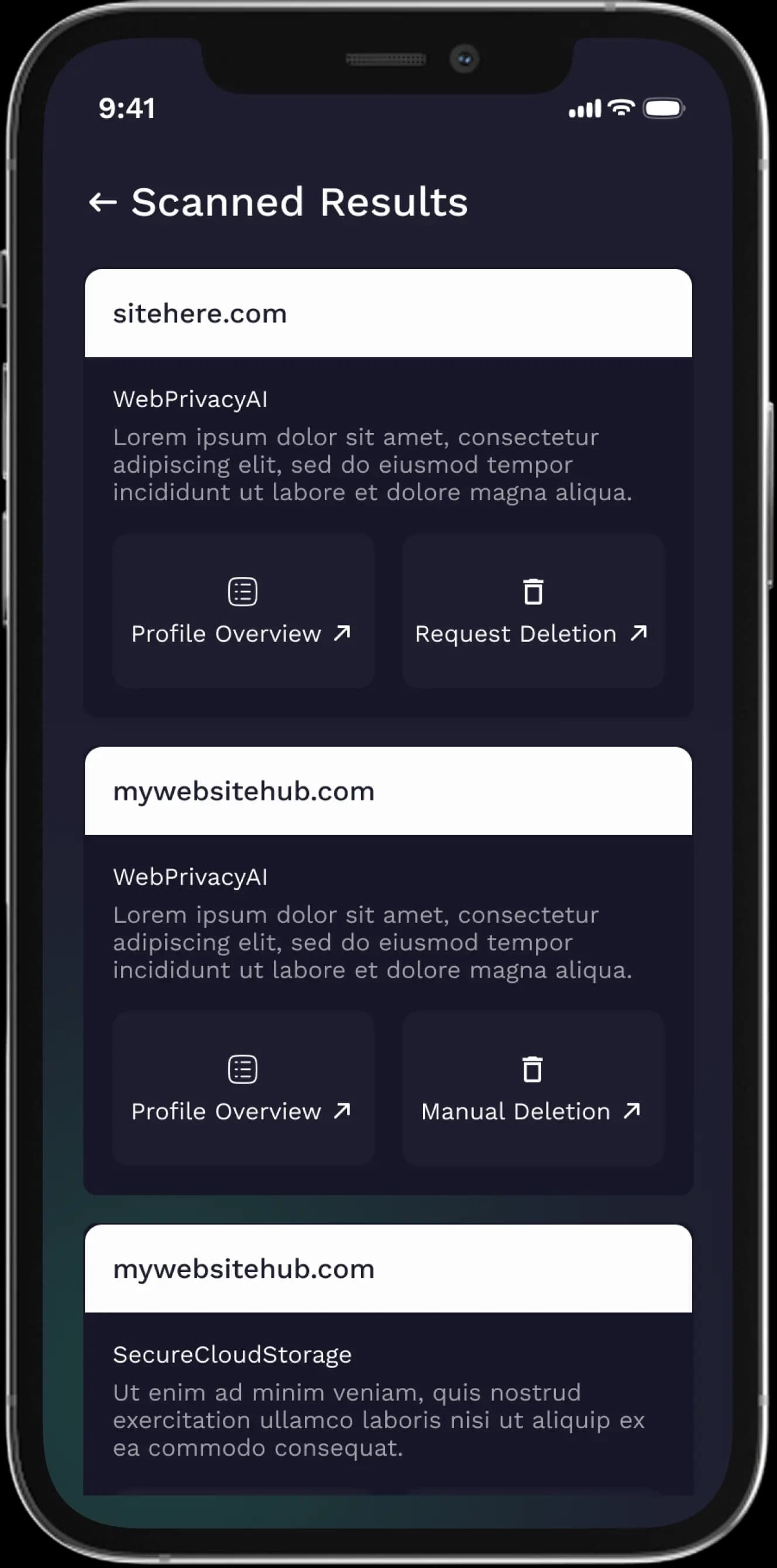Remove personal information from data brokers and people search sites